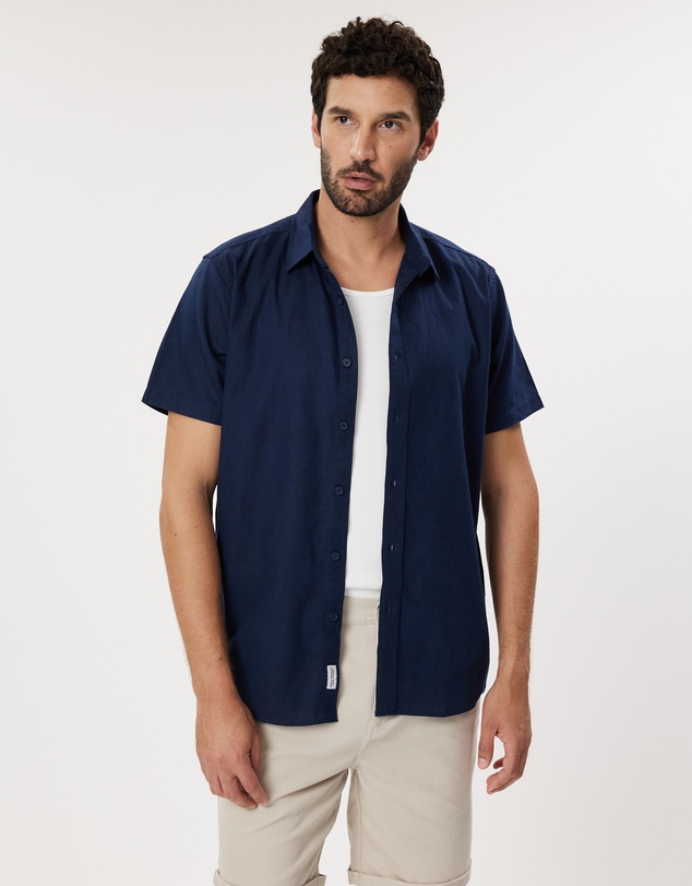Staple Superior - Hamilton Linen Blend SS Shirt
