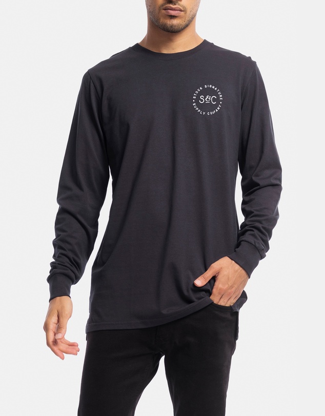 Stock & Co. - Stamped Signet Long Sleeve Tee