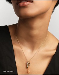PDPAOLA - Yellow Aventurine Large Drop Pendant