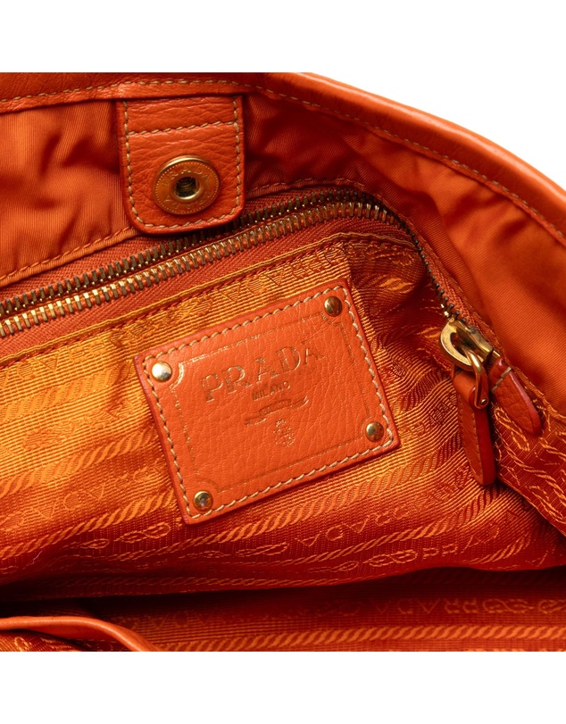 Pre-Loved by Azura Reborn - Pre-Loved Vitello Daino Trimmed Tessuto Satchel