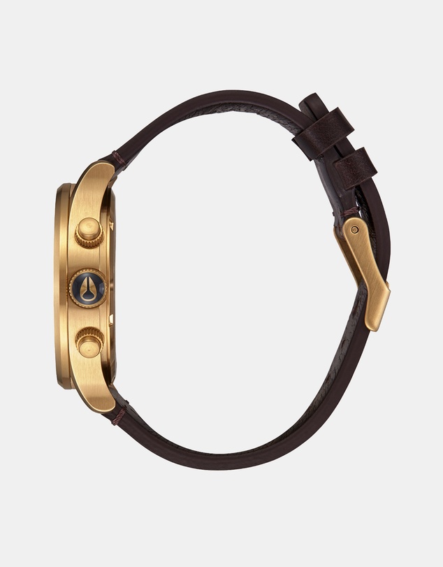 Nixon - Sentry Chrono Leather Watch