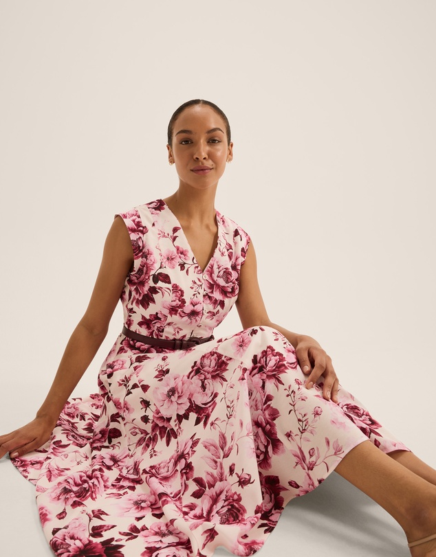 Review - Edie Floral Midi Dress