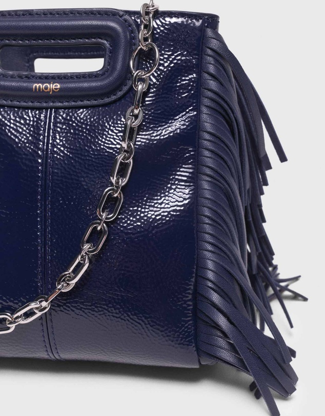 Maje - Mini Naplack Handbag