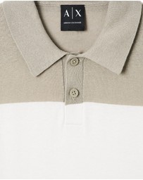 Armani Exchange - Knit Polo Pullover