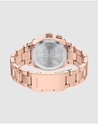 Fossil - Machine Rose Gold Analogue-Digital Watch