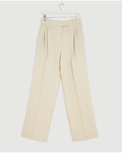 Revibe - Repaired Shona Joy Irena High Waisted Tailored Pants - AU 12