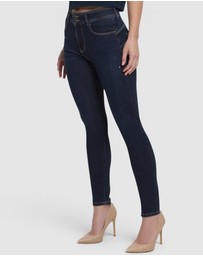 GUESS - High-Rise Skinny Shape Up Denim Jeans