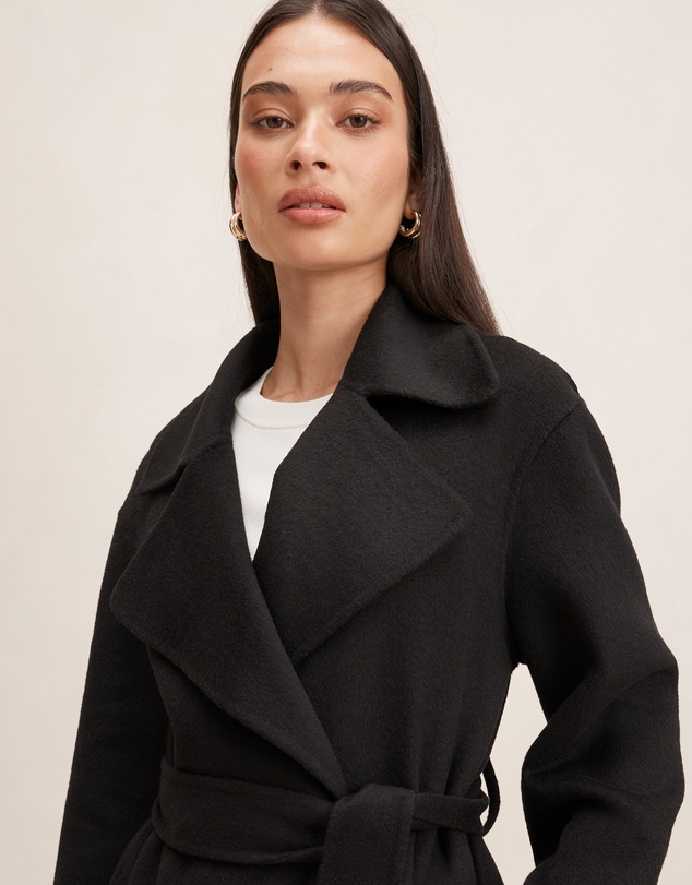 Forever New - Rebecca Relaxed Felled Coat