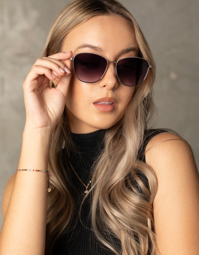 Mestige - Fawn Sustainable Sunglasses - UV400 Silver