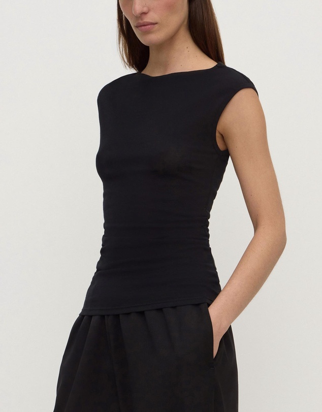 Assembly Label - Mika Capped Sleeve Top