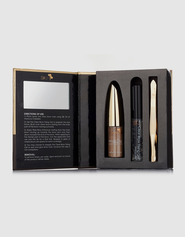 Silk Oil of Morocco - Fibre Brow Enhancer Kit - Light