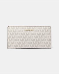Michael Kors - Bryant Large Signature Logo Snap-Front Wallet