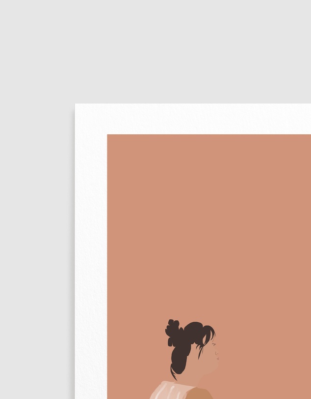 Olive et Oriel - Basked Sun by Casa Cartissi Art Print