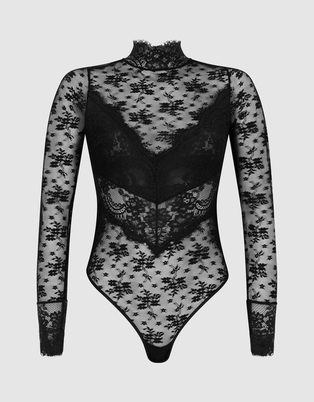 Hunkemoller - Jude Long Sleeve Bodysuit