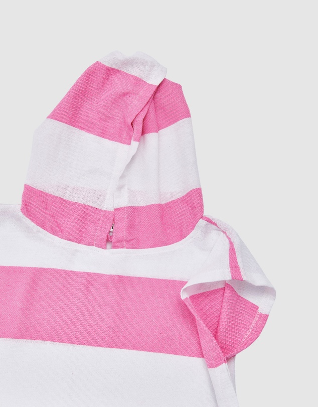Tolu Australia - Pink and Blue Kids Hooded Beach Towel