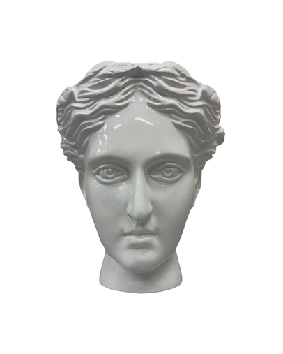 Urban Attitude - Urban Attitude Venus Head Planter - Matte White