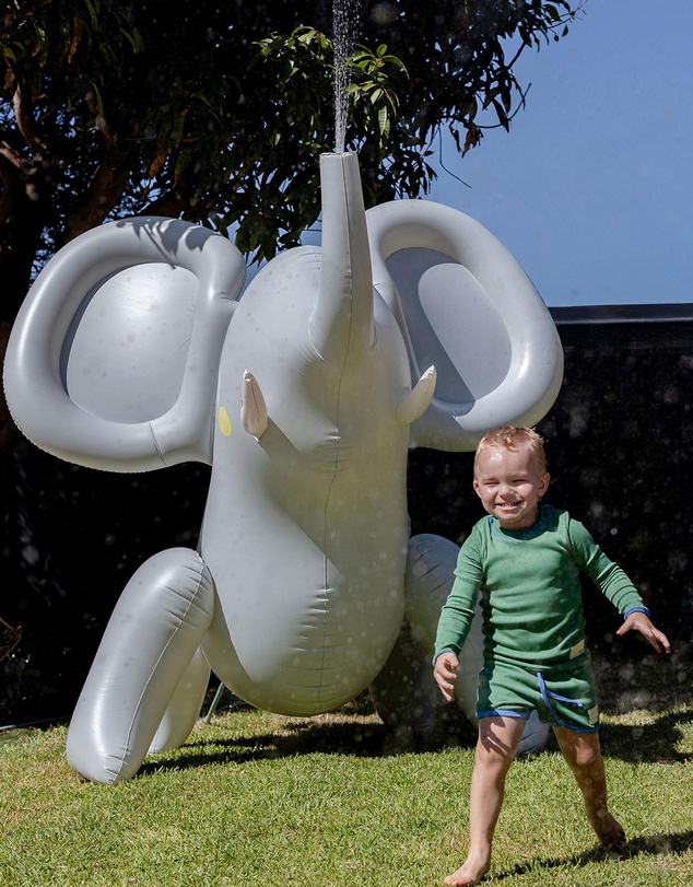 Sunnylife - Eli the Elephant Inflatable Giant Sprinkler - Babies