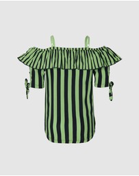 Quapi - Faylena Off Shoulder Top - Kids-Teens