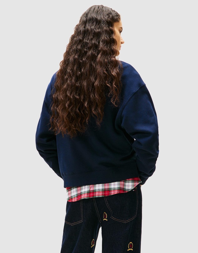 Tommy Jeans - Boxy Tommy Applique Crew Neck