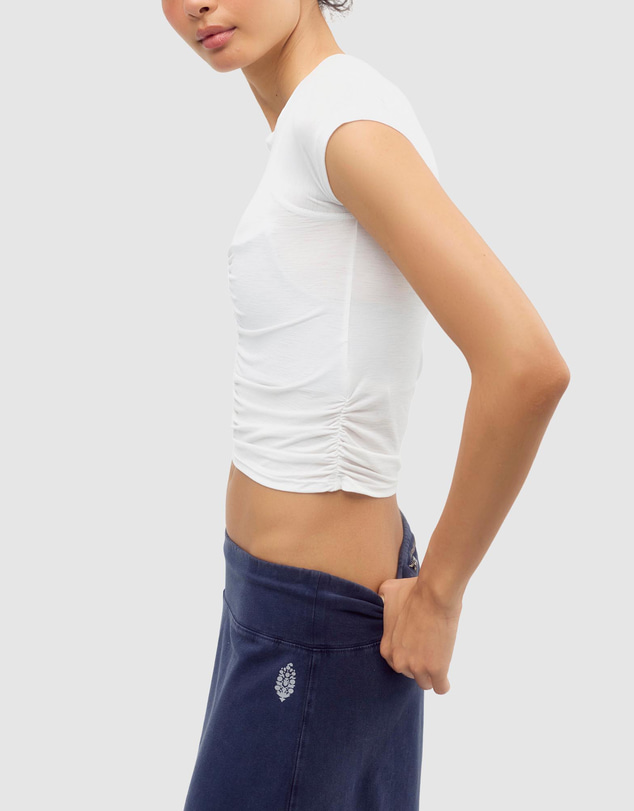 FP Movement by Free People - Tempo Ruched Short Sleeves