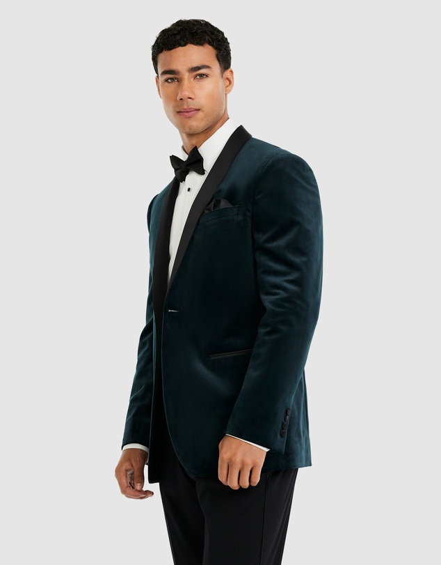 Tarocash - Maxiano Velvet Tuxedo Jacket