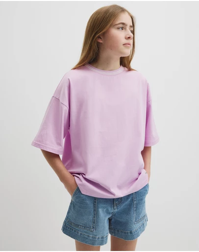 Country Road - Teen Australian Cotton Short Sleeve Oversized T-shirt