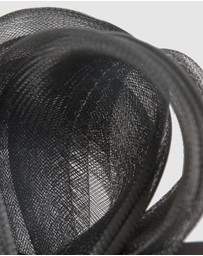 Fillies Collection - Bespoke Black Racing Fascinator