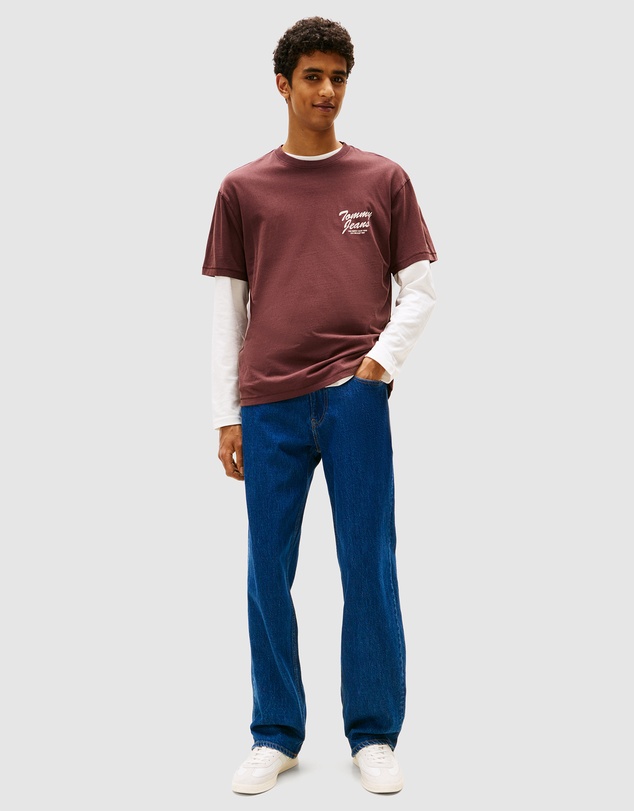 Tommy Jeans - Back Graphic Relaxed Crew Neck T-Shirt