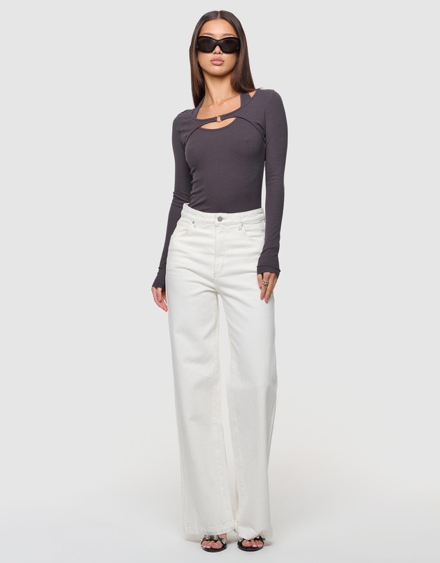Abrand - 94 Wide Crop Jeans