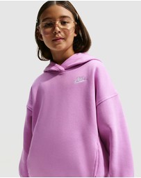 Nike - Club Fleece Oversized Pullover Hoodie - Babies-Teens