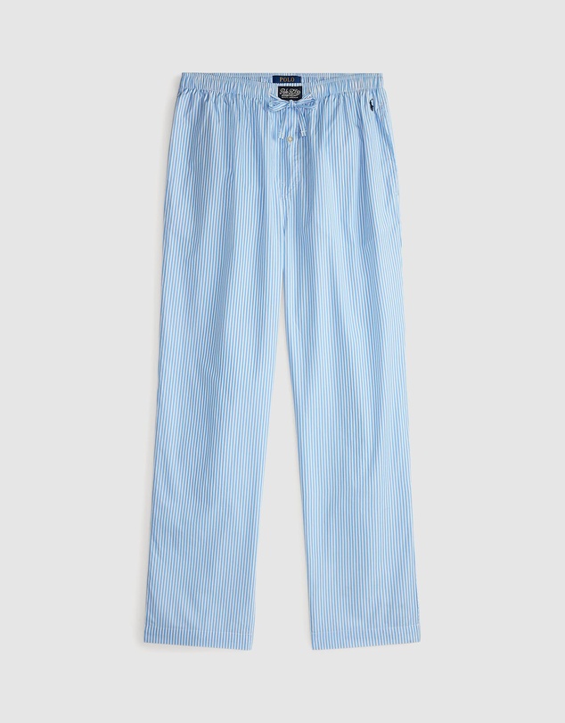 Polo Ralph Lauren - Polo Bear Striped Cotton Pajama Pants