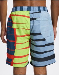 Scotch & Soda - Printed Longer-Length Swim Shorts