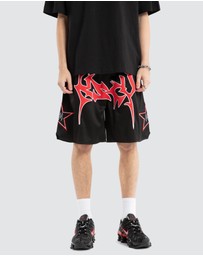 Kiss Chacey - Caution Mesh Basketballs Short