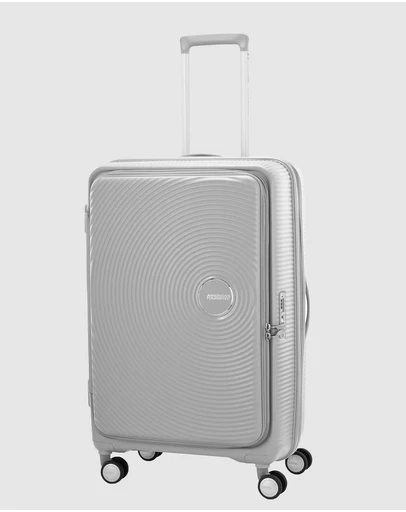 American Tourister - Curio Book Opening Large Suitcase Expandable (75cm)