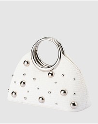 Olga Berg - Charlotte Woven Top Handle