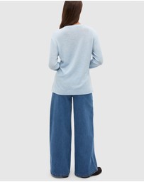 Seed Heritage - Australian Merino V Neck Top