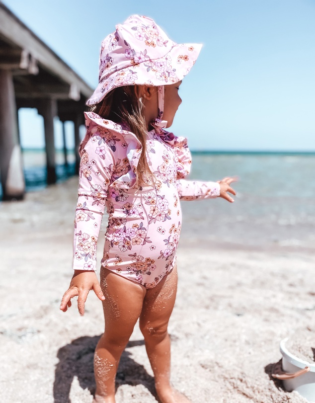 WITH LOVE FOR KIDS - Shimmy Long Sleeve Swimmers - Babies - Kids