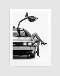 Olive et Oriel - The Future Is Female: Part 3 by David Drake Art Print