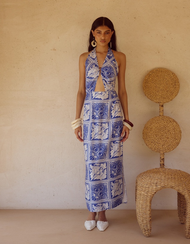 Seven Wonders - Elka Halter Midi Dress