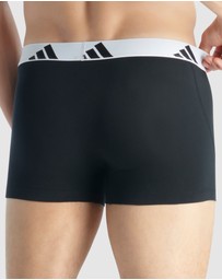 adidas Sportswear - 3 Pack Active Flex Cotton Trunk Underwear