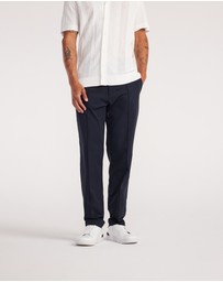 Calibre - Pintucked Drawstring Pants Navy