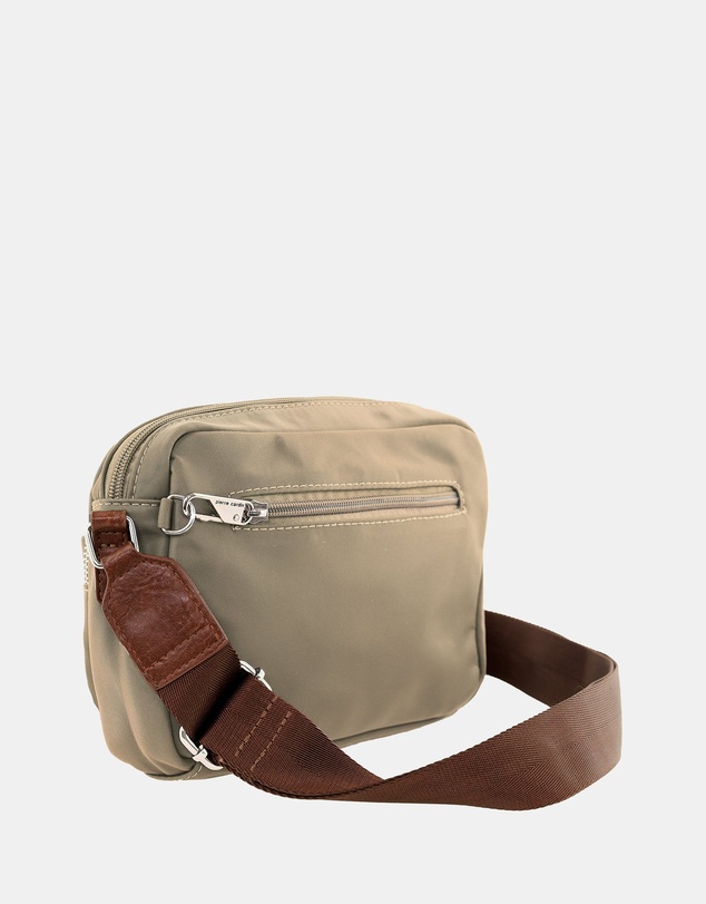 Pierre Cardin - Pierre Cardin RFID Anti-Theft Nylon Crossbody Bag
