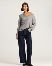 IDA+S - Mira Denim Straight-Leg Pants