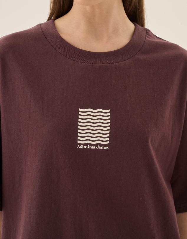 Araminta James - Waves Oversized Tee