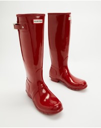 Hunter - Original Tall Gloss Wellington Boots - Women's