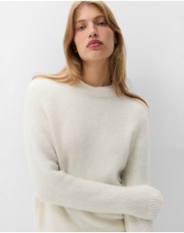 UNISON - Oversized Crew Neck Knit
