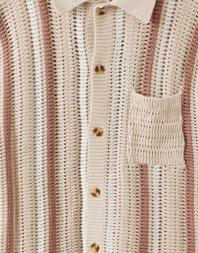 Cotton On Kids - Resort Knitted Shirt