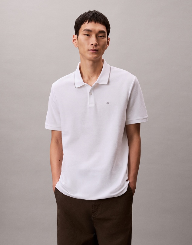 Calvin Klein - Refined Pique Tipped Polo Shirt