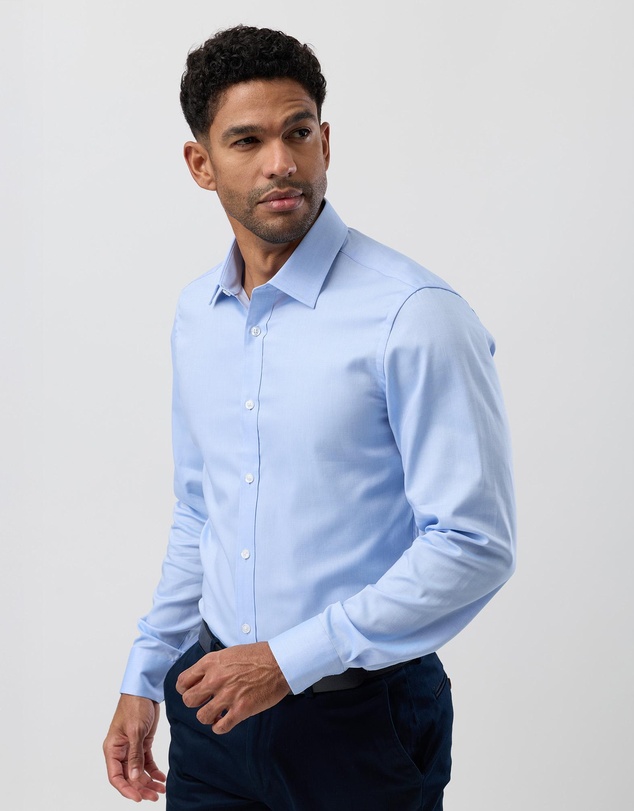 Brooksfield - Staple Textured Business Shirt
