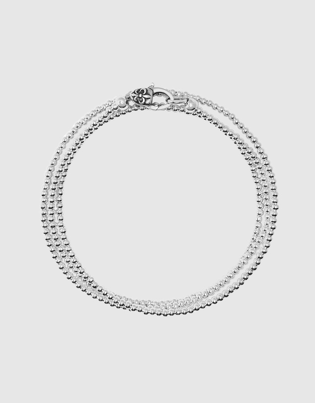Nialaya Jewellery - Sterling Silver Wrap-Around Bracelet
